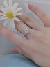 QUEENSUN18K金鉆石戒指女輕奢高級經(jīng)典六爪1克拉人工培育求婚結婚可定制 18K金 T家六爪鉆戒70分 D VS1 11號圈 曬單實(shí)拍圖