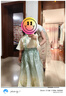 安妮優(yōu)兒馬面裙女童套裝春秋兒童中式漢服2025新款古風(fēng)夏季女孩綠色 120 曬單實拍圖