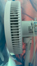 美的（Midea）電風(fēng)扇家用7葉落地扇搖頭電風(fēng)扇循臥室宿舍輕音風(fēng)扇臺式桌面小型風(fēng)扇臺地兩用升級款 白色丨7葉臺地兩用 曬單實(shí)拍圖