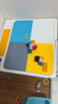 費雪（Fisher-Price）兒童玩具多功能積木桌 寶寶學(xué)習桌游戲桌幼兒繪畫(huà)閱讀桌椅542015 曬單實(shí)拍圖