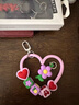CASETIFY【全新上市】掛鏈鑰匙圈 適用于部分手機殼或其他飾品迷你扣環(huán)掛鏈 【新品上市】蜜蘿紫小花 曬單實(shí)拍圖