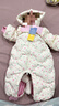 巴拉巴拉嬰兒羽絨服冬季連體衣男女童爬服萌200424120206 曬單實(shí)拍圖