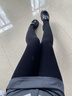 Let's slim絲襪韓國黑絲襪加厚防勾絲美腿塑形壓力連褲襪打底襪春秋款襪子女 300M黑色連襪(商家全國倉) 1雙 均碼 曬單實(shí)拍圖