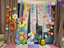 全品屋 男女孩兒童生日快樂(lè)裝飾背景掛布寶寶周歲派對(duì)場(chǎng)景布置條幅拍照 無(wú)憂無(wú)慮生日掛布套餐 曬單實(shí)拍圖