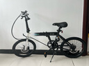 大行（DAHON）K-ONE折疊自行車(chē)20英寸9速超輕鋁合金碟剎運動(dòng)單車(chē)FKA091 黑/白 曬單實(shí)拍圖