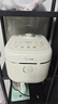 美的（Midea）飛快奶油電飯煲家用3-5人抗菌不粘內膽電飯鍋5升青瓷新款智能可預約MB-5E01R 曬單實(shí)拍圖