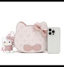 COW&KITTY正品凱蒂貓2025新款通用學(xué)生女士單肩斜挎包單肩包旅游包生日禮物 櫻花粉送掛件禮盒 20.5-9-16 曬單實(shí)拍圖