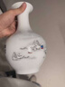 PHTY瓷器藝術(shù)品擺件景德鎮高級感陶辦公室花瓶工藝客廳插花家居博古架 溪山訪(fǎng)友賞瓶(配木質(zhì)旋轉底 曬單實(shí)拍圖