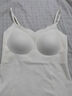 古今無(wú)痕內衣女帶胸墊一體式吊帶背心可內搭外穿修身顯瘦打底上衣 膚色/舒適穿搭 免穿文胸 L 建議體重110-130斤 曬單實(shí)拍圖