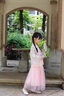 G.DUCKKIDS童裝漢服女童春秋季新款中國風(fēng)唐裝古風(fēng)兒童旗袍女孩古裝春秋裙子 粉色長(cháng)袖春秋 130 （建議身高120cm 8-9歲）cm 曬單實(shí)拍圖