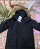 駱駝（CAMEL）【王俊凱同款】戶外極寒派克工裝羽絨服拒水羽絨外套男女冬中長(zhǎng)款 AA12264035E，幻影黑，男女同款 L 曬單實(shí)拍圖
