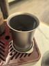 金灶（KAMJOVE）純鈦旅行茶具套裝 便攜式戶(hù)外露營(yíng)茶具泡茶器隔熱防燙茶體快客杯 輕盈隨行 一壺5杯 曬單實(shí)拍圖