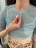 MZMZ鉑金項鏈PT950女士白金首飾品吊墜情人節生日禮物送女朋友老婆  莫比烏斯項鏈-輕奢款（免費刻字） 曬單實(shí)拍圖