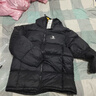 駱駝羽絨服男女同款輕薄羽絨服男鴨絨面包服情侶外套冬季 幻影黑 男款,7089H M 曬單實拍圖