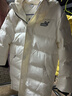 彪馬官方正品 新款兒童冬季長款羽絨服防風(fēng)防水保暖洋氣 米白10301 150 曬單實(shí)拍圖