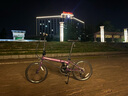 大行（DAHON）折疊自行車(chē)20英寸18速男女式公路折疊車(chē)KAC083 紫色 曬單實(shí)拍圖