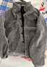 大嘴猴（paul frank）美式潮牌夾克男士外套2025秋冬季休閑寬松開(kāi)衫高端時(shí)尚風(fēng)上衣服裝 深灰色 【官方正品】 XL 【建議130-145斤】 曬單實(shí)拍圖