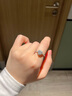 ICESTRELLA進(jìn)口莫桑石鉆戒女愛心款心形戒指一克拉求婚結(jié)婚訂婚送女友 1克拉莫桑石閉口 9碼 曬單實(shí)拍圖