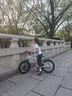 優(yōu)貝（RoyalBaby）兒童自行車小孩3-8歲鋁合金城市超輕便學生單車易騎版Y星人16寸銀 曬單實拍圖
