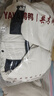 鴨鴨（YAYA）時(shí)空道宇系列三防羽絨服情侶男女短款冬季新款泡芙加厚面包服外套 月光白色 L (建議130-150斤) 曬單實(shí)拍圖