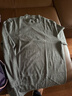 三槍保暖內衣男棉純棉秋衣單件上衣舒膚棉圓領(lǐng)男打底衫棉毛衫 純棉（半高領(lǐng)）深麻灰 XL 曬單實(shí)拍圖
