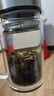 領(lǐng)臣（LINGCHEN）茶杯雙層玻璃水杯大容量泡茶杯子帶把手濾網(wǎng)商務(wù)辦公行政領(lǐng)導(dǎo)男士 曬單實(shí)拍圖