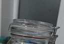 拜杰玻璃密封罐儲物瓶泡酒容器玻璃瓶子蜂蜜瓶罐頭瓶泡菜壇子1500ml*2 曬單實(shí)拍圖