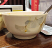 高顏值家用銀杏時(shí)光米飯碗大面碗陶瓷餐具家用新骨瓷陶瓷碗 銀杏時(shí)光 5英寸一個(gè)碗活動(dòng) 曬單實(shí)拍圖