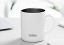 膳魔師（THERMOS）保溫杯340ml男女士?jī)和R克咖啡杯中秋國(guó)慶節(jié)禮物JDG-351 奶白色 曬單實(shí)拍圖