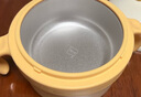 蘇泊爾（SUPOR）輔食碗寶寶注水保溫碗嬰兒不銹鋼研磨碗兒童餐具 KGF01AV10 曬單實(shí)拍圖