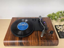 UKYK德國柏林之聲新復古黑膠唱片機音箱電唱機留聲機仿古木質(zhì)藍牙音響 復古黑膠唱片機音響 曬單實(shí)拍圖