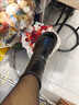 百麗踏厚底雪地靴女2025新款冬季皮毛一體短筒雪地棉加絨加厚女士棉鞋 黑色大棉 35 曬單實(shí)拍圖