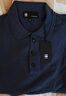 G-STAR RAW時(shí)尚熱銷(xiāo)款經(jīng)典男士短袖針織POLO衫半袖翻領(lǐng)純色不透肉D24663 深藍(lán)綠 M 曬單實(shí)拍圖