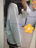 以純（YISHion）時(shí)尚衛衣女新款潮韓版春秋季洋氣寬松顯瘦百搭圓領(lǐng)長(cháng)袖上衣外套女 白色不加絨 三笑臉 M 建議100斤內 曬單實(shí)拍圖