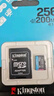 金士頓（Kingston）大疆pocket3 Action4 5pro存儲卡無(wú)人機TF卡MicroSD監控攝像運動(dòng)相機行車(chē)記錄儀高速內存卡U3V30A2 SDCG4/256G【讀速200M/S丨4K拍 曬單實(shí)拍圖