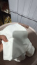 錦彩灣春天長(cháng)款t恤女遮臀搭配鯊魚(yú)褲芭比褲的上衣長(cháng)袖秋季白色打底衫 破洞加絨款 白色 M 106至120斤 曬單實(shí)拍圖