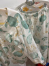 舒貝怡嬰兒衣服純棉寶寶對開(kāi)內衣套裝男女春秋兒童睡衣秋衣秋褲綠色100 曬單實(shí)拍圖