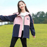 G.duck品牌童裝女童外套新款秋裝洋氣韓版12歲中大童15歲休閑風(fēng)衣春秋款 FC30177 粉色 125 建議身高厘米 130碼 曬單實(shí)拍圖