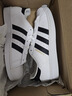 阿迪達斯adidas三葉草貝殼頭SUPERSTARII男女休閑鞋 IH8659 36碼 曬單實(shí)拍圖