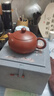 藏壺天下【政府補貼】宜興紫砂壺純手工西施壺泡茶壺大紅袍紫砂茶具扁西施 曬單實(shí)拍圖