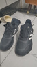 阿迪達斯 （adidas）男鞋跑步鞋秋季舒適網(wǎng)面透氣舒適黑色運動(dòng)鞋 黑 42 曬單實(shí)拍圖