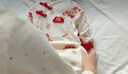 優(yōu)奇嬰兒衣服連體衣新生兒滿(mǎn)月白天哈衣寶寶周歲春秋純棉衣服外出 曬單實(shí)拍圖