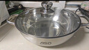 愛(ài)仕達 ASD 火鍋304不銹鋼清湯火鍋盆28CM湯鍋明火電磁爐通用FS28A6WG 曬單實(shí)拍圖