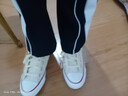 匡威（Converse）官方 All Star男女簡(jiǎn)約休閑板鞋高幫鞋小白鞋159484C 159484C 37.5 曬單實(shí)拍圖