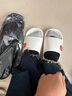 踩屎感拖鞋女2026夏季室內居家用浴室洗澡防滑不臭腳情侶涼拖鞋男 磨菇笑臉-厚底踏屎感#奶白升級 24.5-38-39碼【適合37-38腳】 曬單實(shí)拍圖