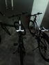 金武端自行車(chē)成人山地車(chē)公路賽車(chē)單車(chē)騎行變速超輕越野中學(xué)生初中青少年 頂配版-輻條輪-黑白色 26寸21速 曬單實(shí)拍圖