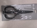 張小泉廚房鈦剪刀不銹鋼多功能剪刀夾核桃剪肉剪蔬菜烤肉剪 J200001 曬單實(shí)拍圖