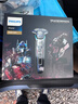 飛利浦（PHILIPS）電動(dòng)剃須刀旋護9系擎天柱聯(lián)名 SkinIQ智能光感刮胡刀 配無(wú)線(xiàn)清潔中心  生日禮物送父親送老公 曬單實(shí)拍圖