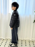 雅鹿兒童輕薄羽絨服內膽男童女童寶寶中大童小童學(xué)生校服神器內穿內搭 黑色 140 曬單實(shí)拍圖