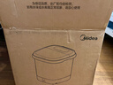 美的（Midea）泡腳桶殺菌足浴盆加熱暖腳自動(dòng)按摩保暖洗腳盆熏蒸暖泡噴淋生日禮物送男女友長(cháng)輩 ZL310溫泉桶 曬單實(shí)拍圖